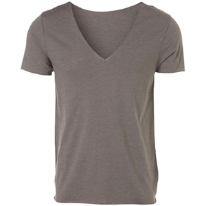 Camiseta Casual con Cuello en V para Mujer, Camisetas Personalizadas de Algodón Premium, Camisetas de Algodón Reciclado Orgánico, Crea Tu Propia Marca - Product Image 1