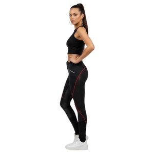 Pantalon d'équitation Jodhpur pour femmes OEM |   Pantalon d'équitation taille haute en polyester avec fermeture à bouton-pression et grip en silicone premium, durable - Product Image 2