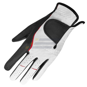 Custom Logo Design High Quality Anti-Slip Soft Sheepskin Leather Men's Golf <b>Gloves</b> <b>Moisture</b> Wicking UV Protection <b>Gloves</b> - Product Image 3