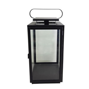 Farol con acabado rosa y dorado para el hogar, villas, iluminación de suelo y mesa, uso decorativo, portavelas con mango de metal. - Product Image 6