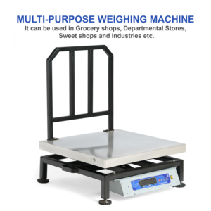 ACE <b>Top</b> Selling Digital Heavy-Duty Stainless Steel Compact Platform Weighing Scale 10/20 Gram Accuracy 120kg <b>Load</b> Capacity 1 - Product Image 2