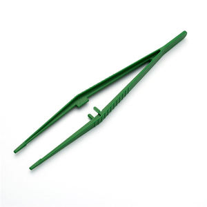 Pince à épiler en plastique Pipal, pointe plate antistatique de 10,5 cm pour usage domestique - Product Image 4