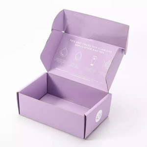 Scatola di Spedizione <span class=keywords><strong>Postale</strong></span> in Cartone Ondulato Rosa Ecologica Personalizzabile con Logo per Confezioni Cosmetiche - Product Image 4
