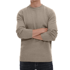 Pull tricoté personnalisé pour homme, chaud et décontracté, avec fermeture éclair intégrale, coupe ample, pour l'automne et l'hiver, vêtements d'extérieur, vente en gros - Product Image 5