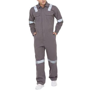 Custom Industrial Safety Dangri <b>Overall</b> Polyester Coverall Workwear Uniform Fire Resistant Suit for <b>Men</b> Women OEM Production - Product Image 1