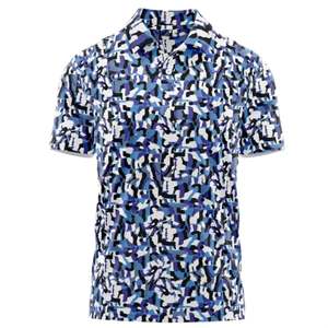 Camiseta de Hombre con Logotipo Personalizado, Tejida en Poliéster Sólido de 220 Gramos, Transpirable, para Golf, Casual, Manga Corta, Venta al Por Mayor - Product Image 4