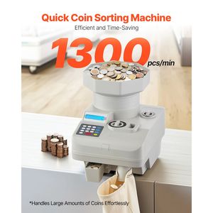 Contador de Monedas Profesional con Pantalla LED, Clasificador y Envolvedor Automático de Monedas de 25 Centavos, con Capacidad para hasta 11000 Monedas - Product Image 2