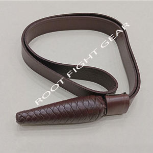 Noeud d'épée en cuir tressé multicolore classique pour les collectionneurs et les amateurs Améliorations de costumes Noeud d'épée décoratif - Product Image 1