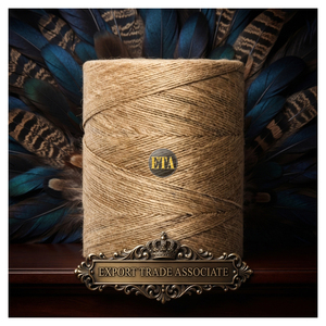 เชือกป่านคุณภาพดี 139 ปอนด์ / 1ply ผลิตจากเส้นใยปอกระเจา เป็นมิตรกับสิ่งแวดล้อม เหมาะสำหรับการค้าส่งออก ผลิตในบังกลาเทศ - Product Image 1
