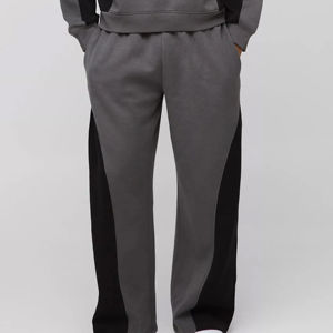 Nouveau style 2026 – Survêtement décontracté pour homme, couleur unie, respirant, hiver, 100 % polyester polaire, design 2-en-1 - Product Image 4