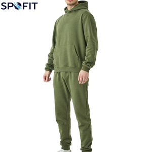 Conjunto Deportivo de Manga Larga para Hombre, con Logotipo Personalizado, Tejido Transpirable de Secado Rápido, Venta al Por Mayor, Verde, Trajes Deportivos Personalizados de Alta Calidad - Product Image 1