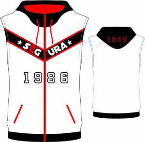 Sweat-shirts sans manches OEM Pullover Streetwear pour hommes, 100% tissu pur, matière durable et respirante - Product Image 2