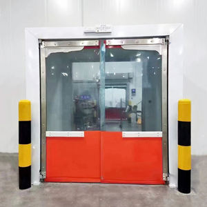 Usine Personnaliser Cuisine Restaurant Isolé PVC Porte Anti-Collision Impact Swing Traffic Door - Product Image 1