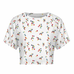 Top Corto para Mujer, Ajuste Cómodo, Tela Suave, Estilo Diario, Top Corto para Mujer, Tela Ligera - Product Image 2