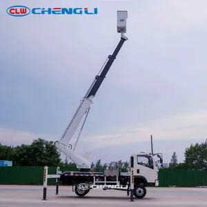 Camión Plataforma Elevadora Aislada Howo de 16m, 18m, 20m, Camión Cesta Telescópica para Mantenimiento en Altura, Vehículo para Trabajos Aéreos - Product Image 5