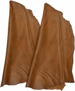 Tapis en cuir de mouton véritable, brun naturel, peau entière, pour la décoration intérieure - Product Image 5