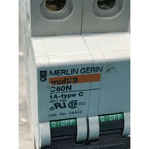 4 disjoncteurs MERLIN GERIN C60N MULTI9 - Équipements et pièces semi-conductrices d'occasion fiables à l'échelle mondiale chez - Product Image 4