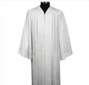 Uniforme de Sacerdote/Pastor con Bordado Personalizado, Manga Larga, Poliéster, Tela de Alta Calidad, Directo de Fábrica - Product Image 2