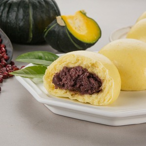 ขนมปังนึ่งรสฟักทองหวาน แอนฮง ของมิลวอน ขนมปังเกาหลี สำหรับร้านขายของชำและร้านค้าปลีกขนมเกาหลี - Product Image 5