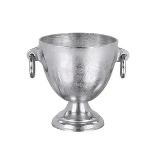 Bol à champagne pour refroidir les bouteilles, idéal pour la maison et les réceptions, avec poignée en forme de tête de renne. - Product Image 5