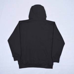 Sudadera con Capucha de Alta Calidad con Logotipo Personalizado, Fabricada en Negro con Impresión DTF Frontal y Mangas Largas para Hombre - Product Image 6