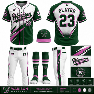 High Quality Youth Softball Uniform Set Customized Name And Number Teamwear Baseball Uniform Kit For Adult's - Product Image 4
