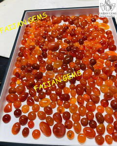 100% Natural Real <b>Red</b> Coral Rice Shape Cabochon <b>Beads</b> Third Party Certified Wholesale Strand Super Fine Quality Bulk Handmade - Product Image 2