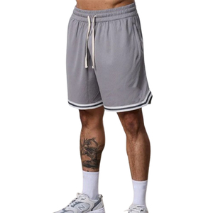 Lightweight Mesh Sports <b>Shorts</b> Loose Fit Mid Waist Drawstring Basketball <b>Shorts</b> for Gym Bulk Discount Bermuda Training <b>Shorts</b> - Product Image 5