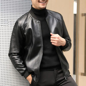 2026 New Arrival Breathable High Quality Custom Design Casual Wholesale Fashion Color Embroidered logo Winter <b>Sheep</b> <b>Skin</b> <b>Jacket</b> - Product Image 1