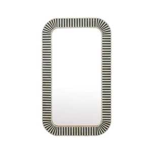 กรอบกระจกตกแต่งผนังลายทางแบบน้ำตกฝังกระดูกทำมือ เฟอร์นิเจอร์ - Product Image 3