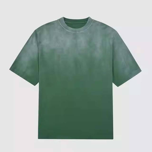 เสื้อยืดสตรีทแวร์ปี 2025 แบบ OEM สั่งทำได้ ลายกราฟิกวินเทจ สีซีดสไตล์ฮิปฮอป สำหรับผู้ชาย ผ้าคอตตอนหนา 150GSM ซักย้อมสีแบบแอซิดวอช คอกลม พิมพ์ลายแบบซับลิเมชั่น - Product Image 4