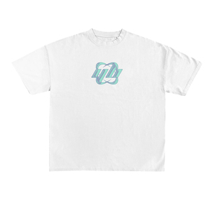 เสื้อยืดคอกลมสีขาวพิมพ์ลายตามสั่งสำหรับผู้ชาย แขนสั้น สวมใส่สบาย ทรงหลวม ผลิตจากผ้าฝ้ายเจอร์ซีย์ เป็นมิตรต่อสิ่งแวดล้อม ไม่เป็นขุย - Product Image 2