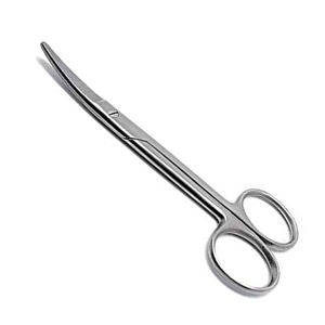 Tijeras Quirúrgicas Kelly de Acero Inoxidable, Curvas y Puntiagudas, Pinzas Quirúrgicas Manuales, Kit Quirúrgico Certificado ISO13485 para Uso Dental - Product Image 3