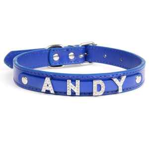 Plaque nominative coulissante personnalisée en gros avec alphabet décoratif pour chien, breloque pour animal de compagnie - Product Image 3