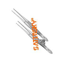คีมหนีบเนื้อเยื่อนิ้วหัวแม่มือ12.5ซม. อุปกรณ์ผ่าตัดด้วยไมโครสแตนเลสได้รับการรับรอง CE Class III แหล่งที่มีชื่อเสียง - Product Image 2