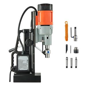 Trapano Magnetico 1550W, Foro 2.4 Pollici, Potenza 2922lbf, Velocità Regolabile 0-600RPM, Trapano a Colonna con Cono Morse - Product Image 1