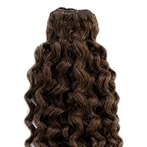ผมแท้แบบ Remy Weft สีน้ำตาลยาว ลอนธรรมชาติ เนื้อผมแบบเวฟ - Product Image 4