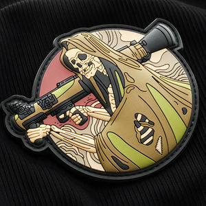 High Quality Custom 3D Animal Alphabet PVC Rubber Patch Logo Badge for Clothing Hats Garments with Hook Loop <b>Label</b> Custom Colors - Product Image 1
