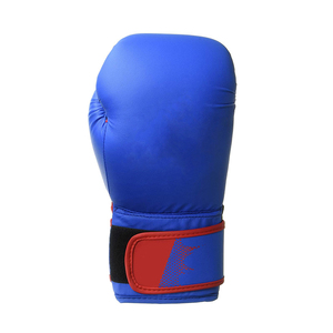 Blue PU Boxing <b>Gloves</b> with Velcro Closure Breathable Training <b>Gloves</b> for Adults Sparring and Workout New Arrival Winning Boxing - Product Image 3