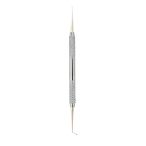 Instrumentos Bone Bridge de 2.5mm y 6mm para Relleno Dental de Composite, de Acero Inoxidable con Punta Dorada, 175mm de Longitud, Reutilizables, Manuales - Product Image 5