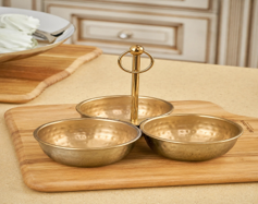 SOBRE PARA SERVIROSO DE ALIMENTOS HECHO A MANO CON COMPARTIMENTOS CIRCULARES (19x16 CM) - Product Image 2