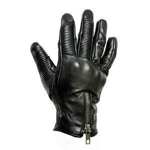 Gants de moto en cuir véritable avec écran tactile, unisexes, nouvelle mode, logo personnalisé imprimé, protection pour la conduite - Product Image 2