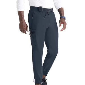 Pantalones de Trabajo para Médico de Clínica, Uniformes Médicos con Múltiples Bolsillos, Material Spandex, Ropa Médica Cómoda - Product Image 4