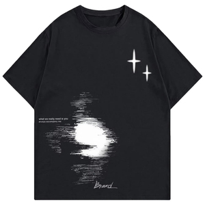 Men's Acid Wash Oversized Boxy Drop Shoulder <b>Short</b> <b>Sleeve</b> Casual 100% Cotton Regular Fit Streetwear Breathable Quick Dry T-Shirt - Product Image 1