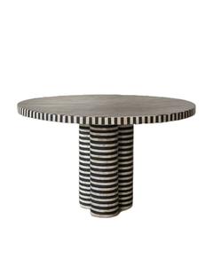 Mesa con Incrustaciones de Hueso de ILAHI, Diseño Moderno con Detalles de Ágata, Almacenamiento Portátil, Muebles para el Hogar - Product Image 5