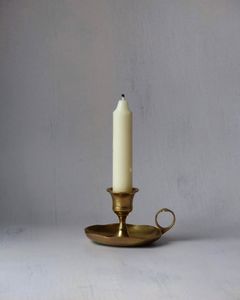 <b>Black</b> Iron <b>Candlestick</b> Holder with Geometric Design for Home Decoration - Product Image 2