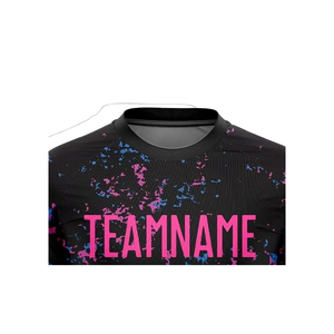 Uniforme de Fútbol Personalizado, Camiseta de Fútbol con Estampado Personalizado, Pantalones Cortos a Juego, 100% Poliéster, Impresión por Transferencia de Calor, Transpirable, para Clubes y Universidades - Product Image 4