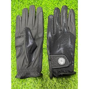 Gants d'équitation d'été confortables pour l'extérieur, avec fermeture auto-agrippante réglable, protection UV, paume en cuir synthétique respirant - Product Image 2