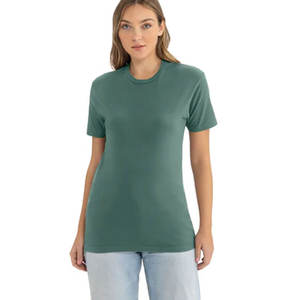 T-shirt Premium Ajusté à Manches Courtes Col Rond Nouvelle Collection 3600SW en Coton Lavé Doux Léger Coupe Classique T-shirts Marque Privée - Product Image 4