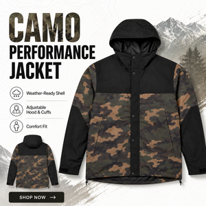 Veste de snowboard pour homme imperméable et camouflage personnalisée, coupe-vent, thermique, à capuche, pour les sports d'hiver en plein air - Product Image 6